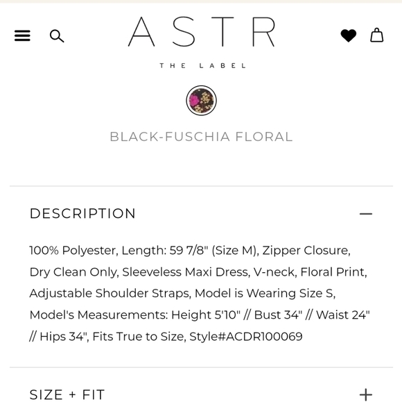 Astr Purple and Black Maxi Dress with Slit Spaghetti Straps - Picture 4 of 12